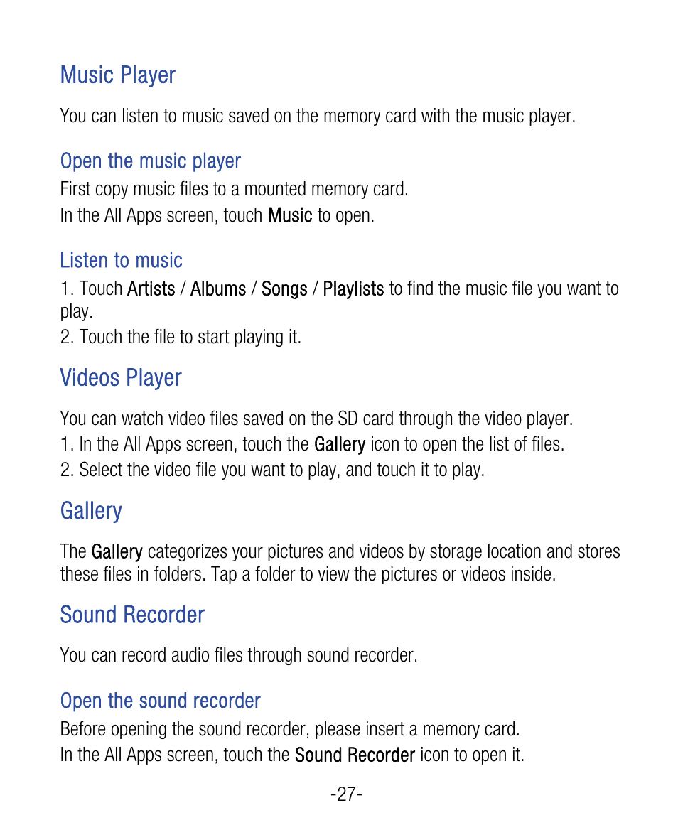 ZTE Grand X User Manual | Page 31 / 37