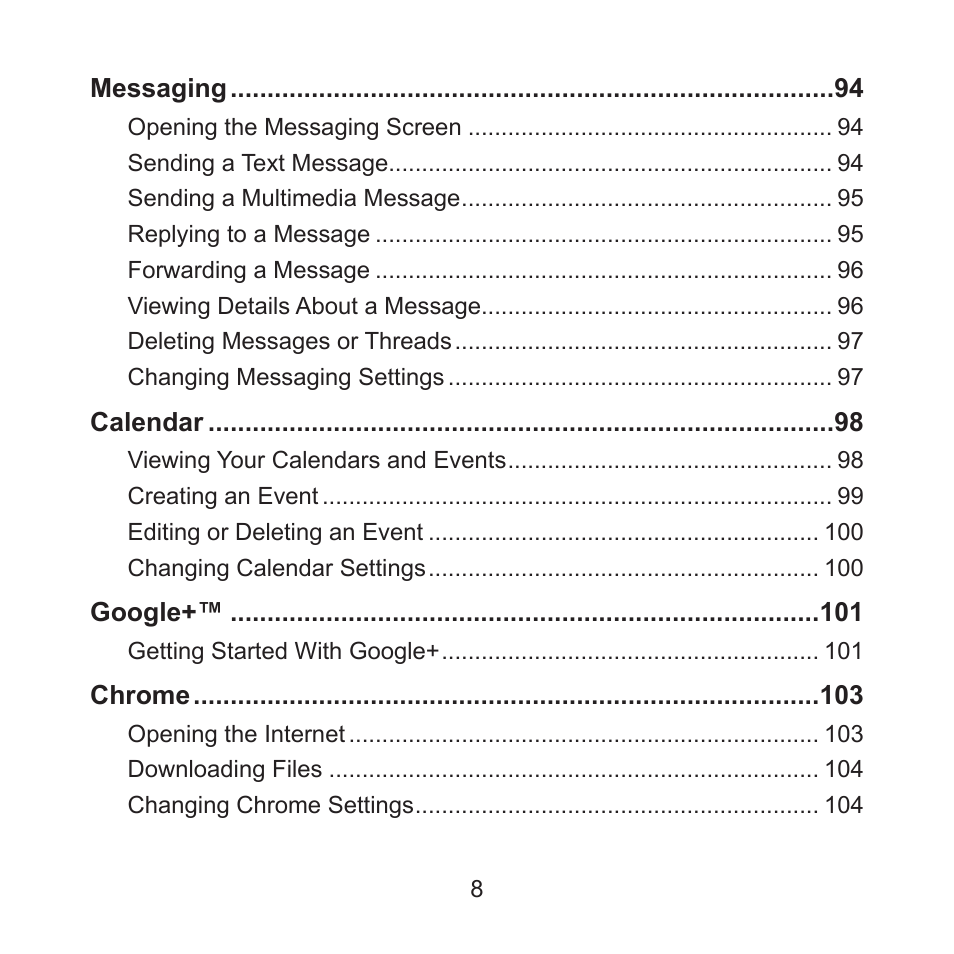 ZTE ZMAX User Manual | Page 10 / 172