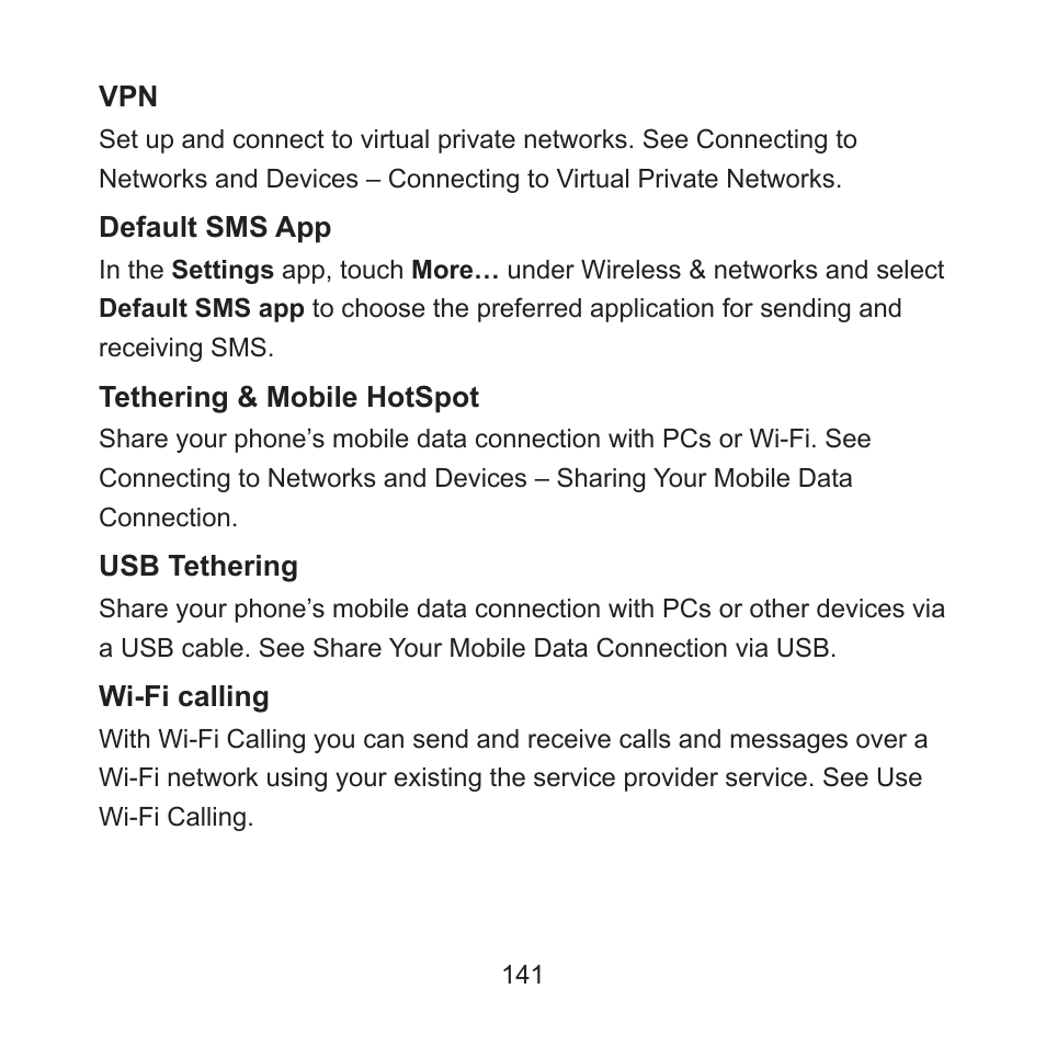 ZTE ZMAX User Manual | Page 143 / 172