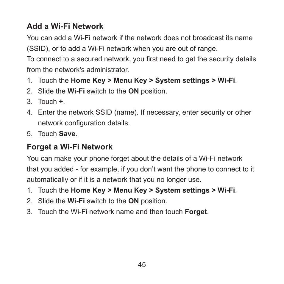 ZTE ZMAX User Manual | Page 47 / 172