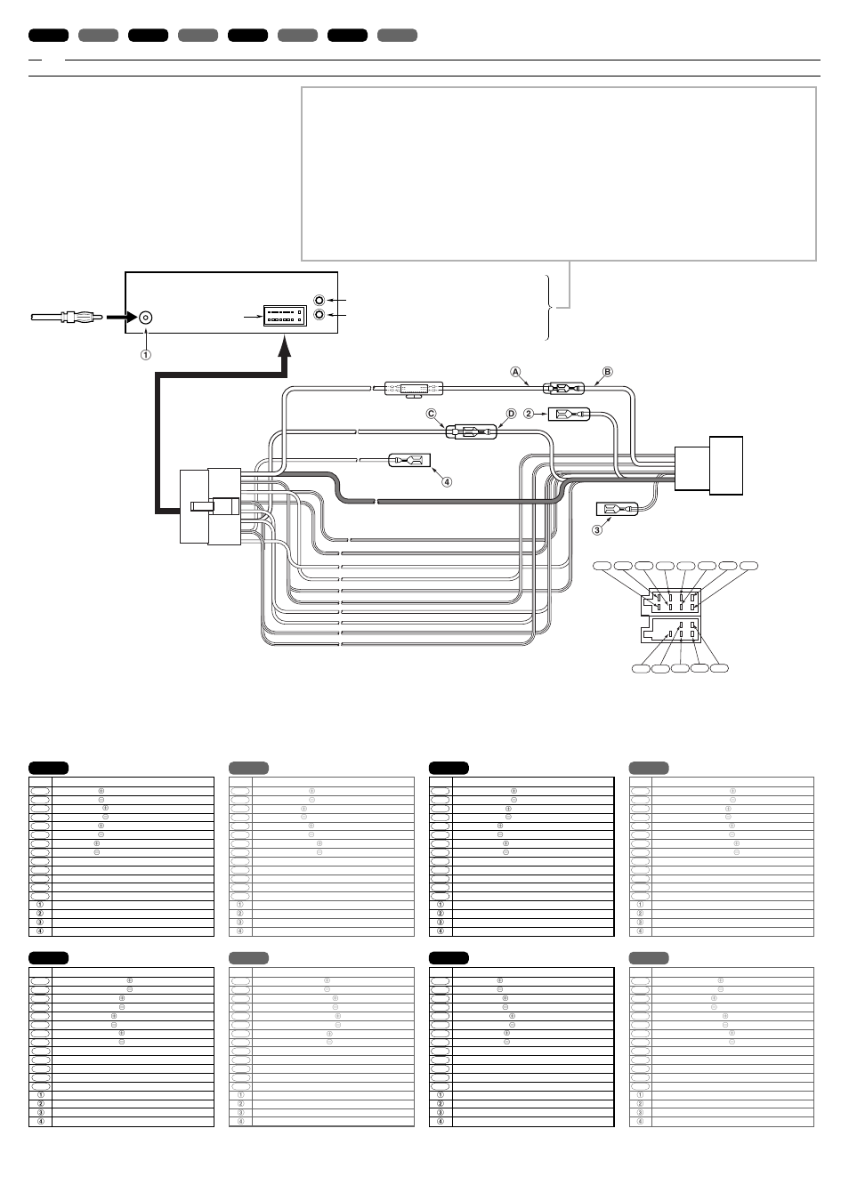 Clarion co., ltd, 43 2 a b c d | Clarion DB538RMP User Manual | Page 4 / 4