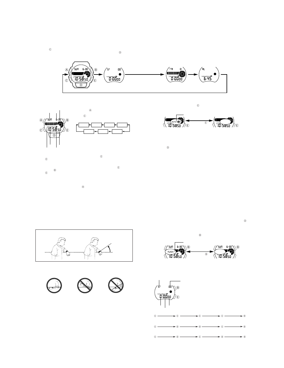 G-Shock DW-004X-9BT User Manual | 2 pages