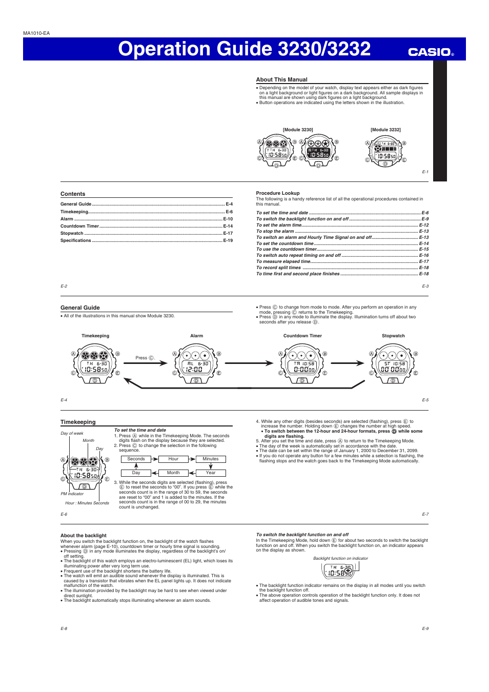 G-Shock GWT5030C1JR User Manual | 3 pages