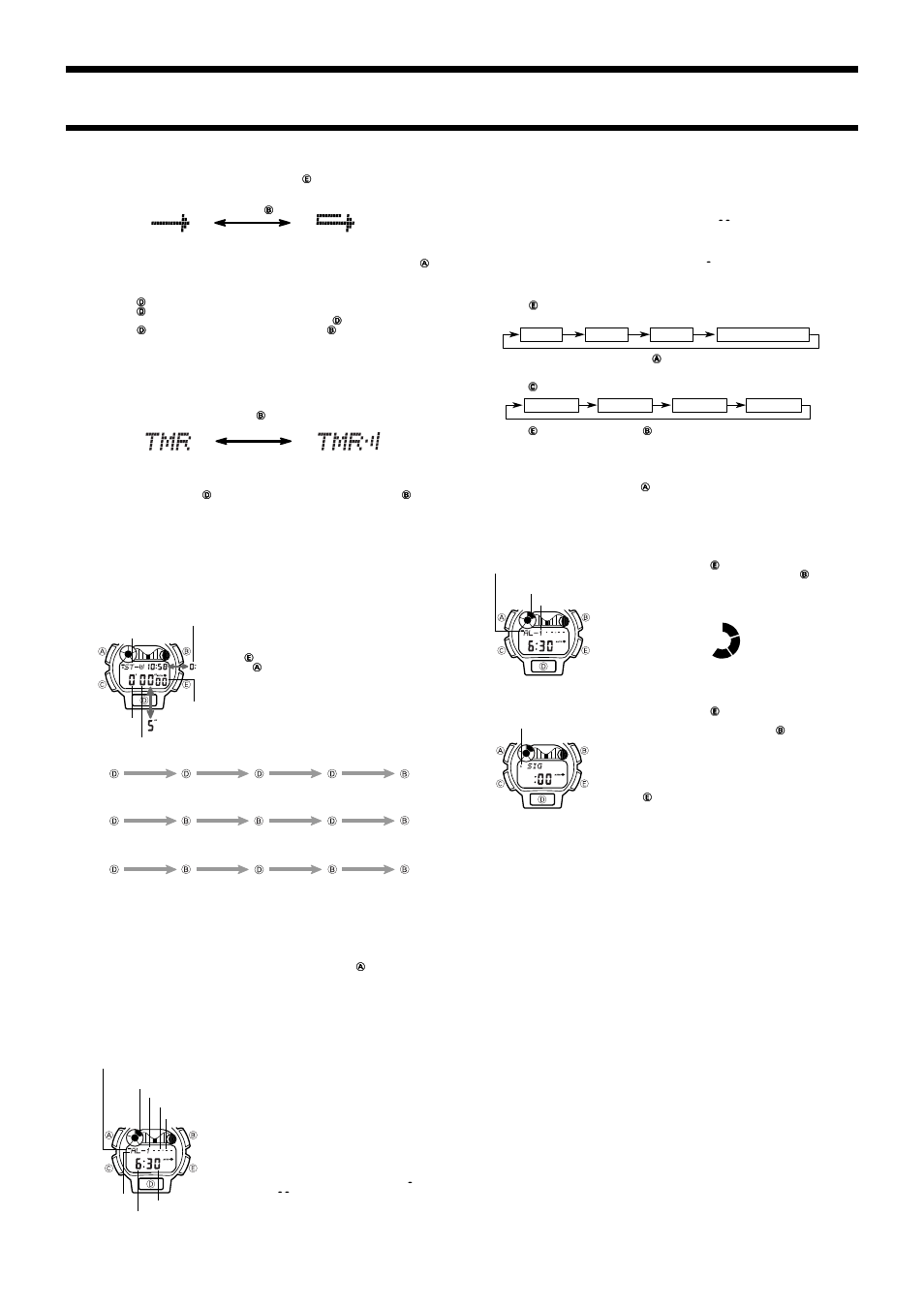 G-Shock DWM-100WC-6T User Manual | Page 3 / 5