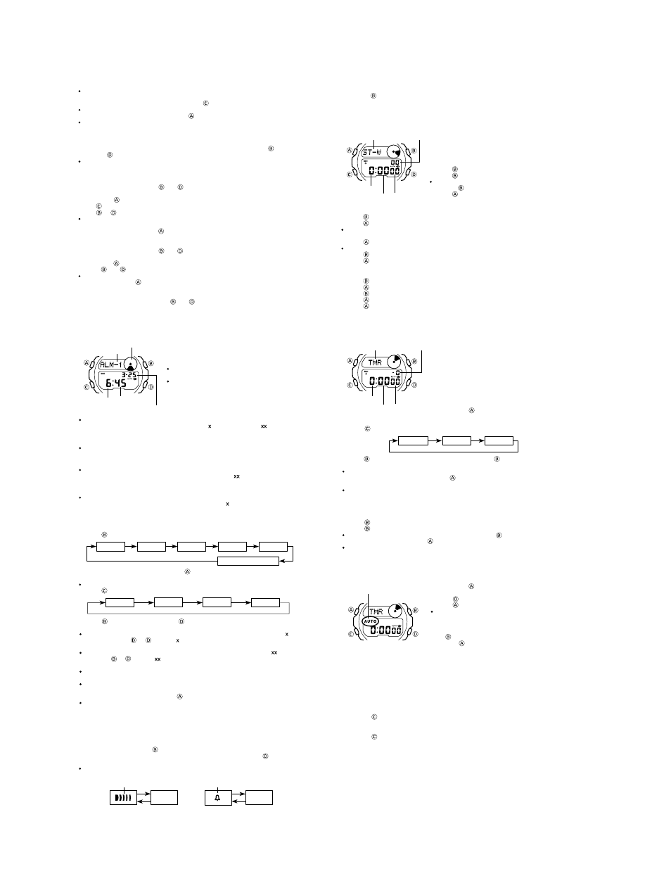G-Shock DW-9600WC-9T User Manual | Page 2 / 2