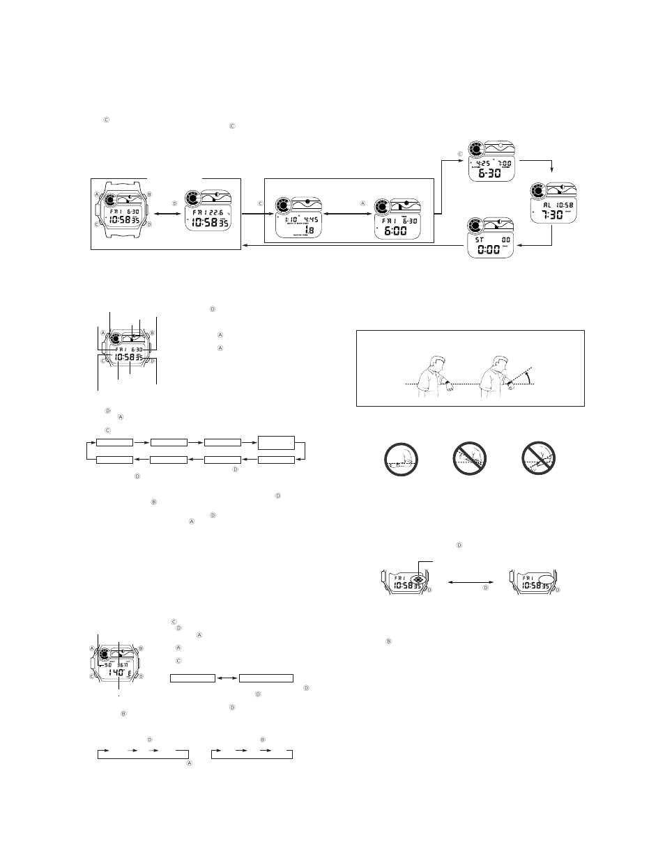G-Shock DW-8600YJ-9T User Manual | 4 pages
