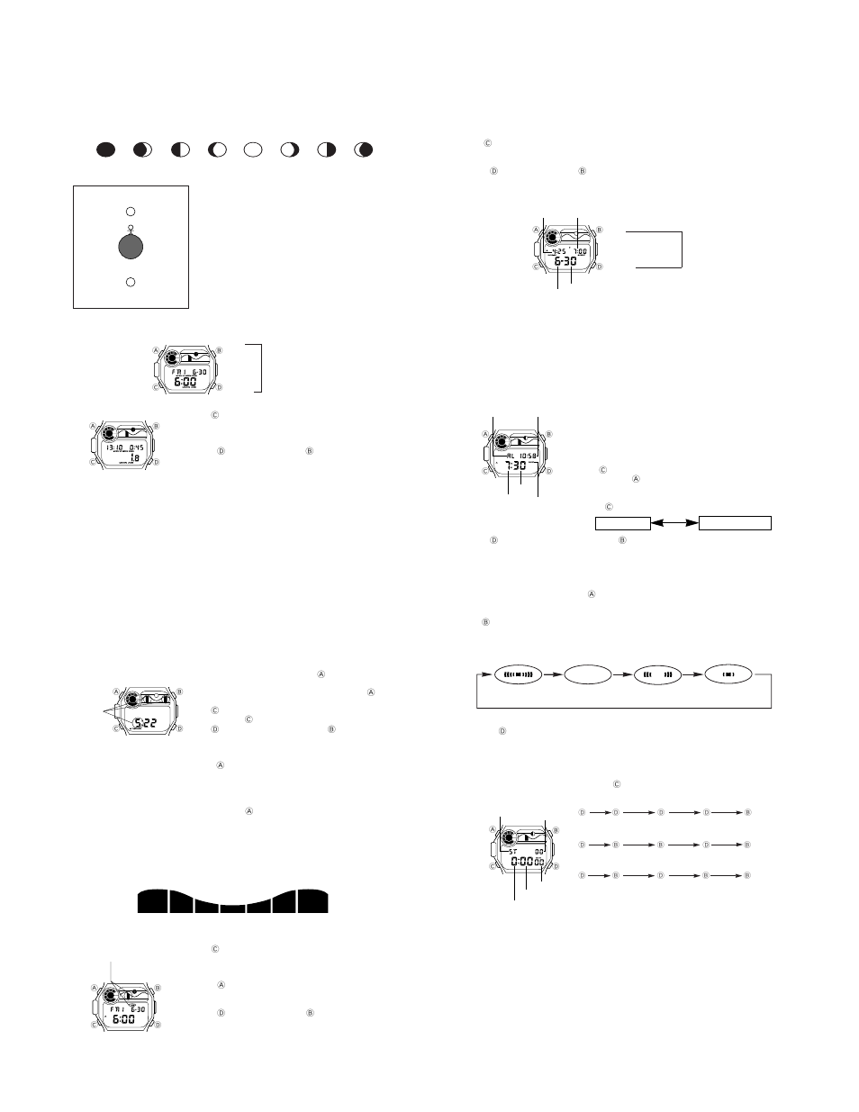 G-Shock DW-8600ZJ-1T User Manual | Page 2 / 3