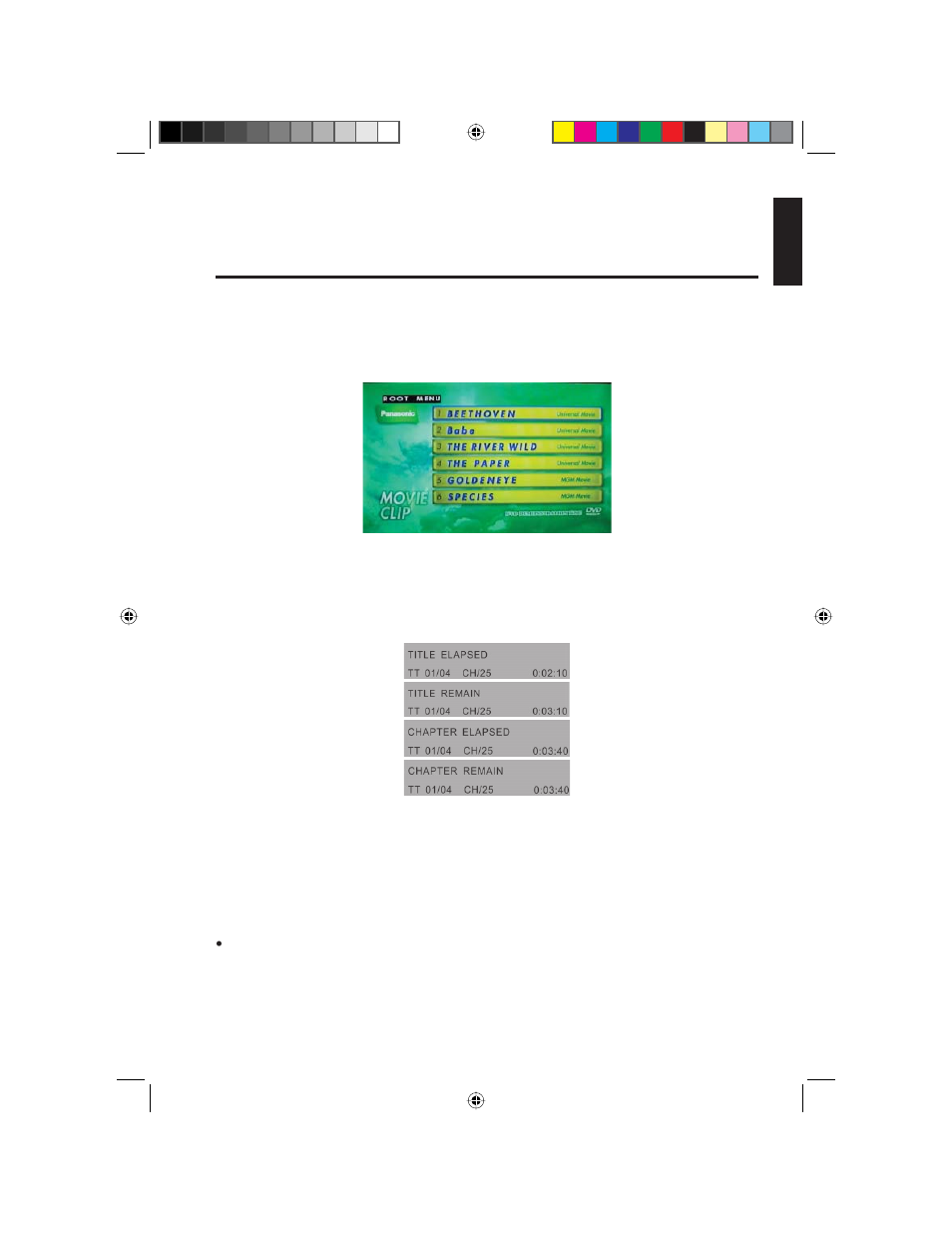 English, Playing dvds | Clarion VT1000T User Manual | Page 17 / 39