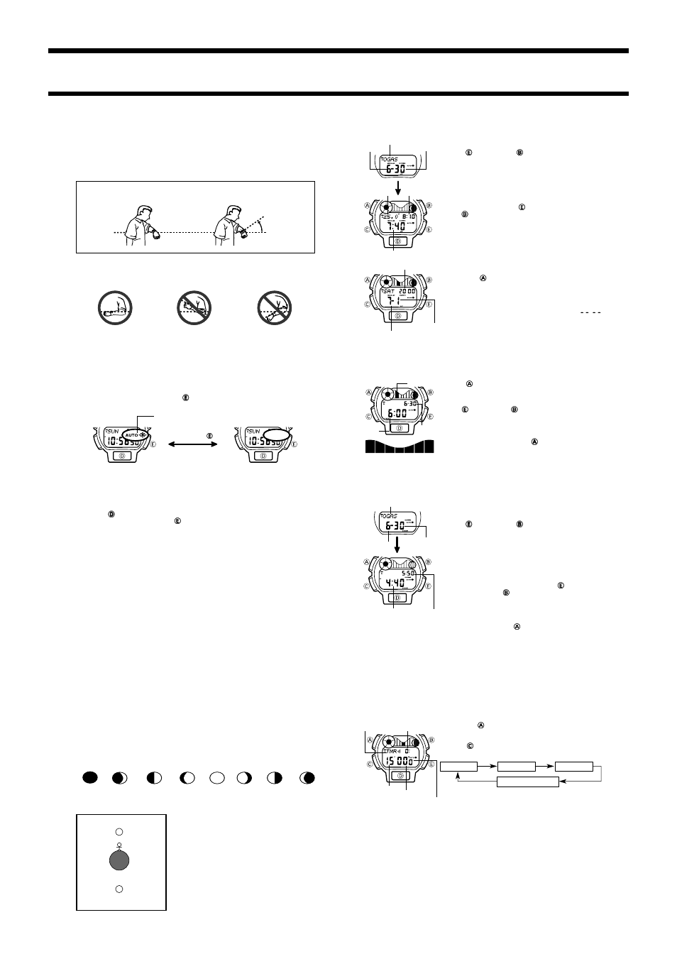 G-Shock G-2100WC-7JR User Manual | Page 2 / 4