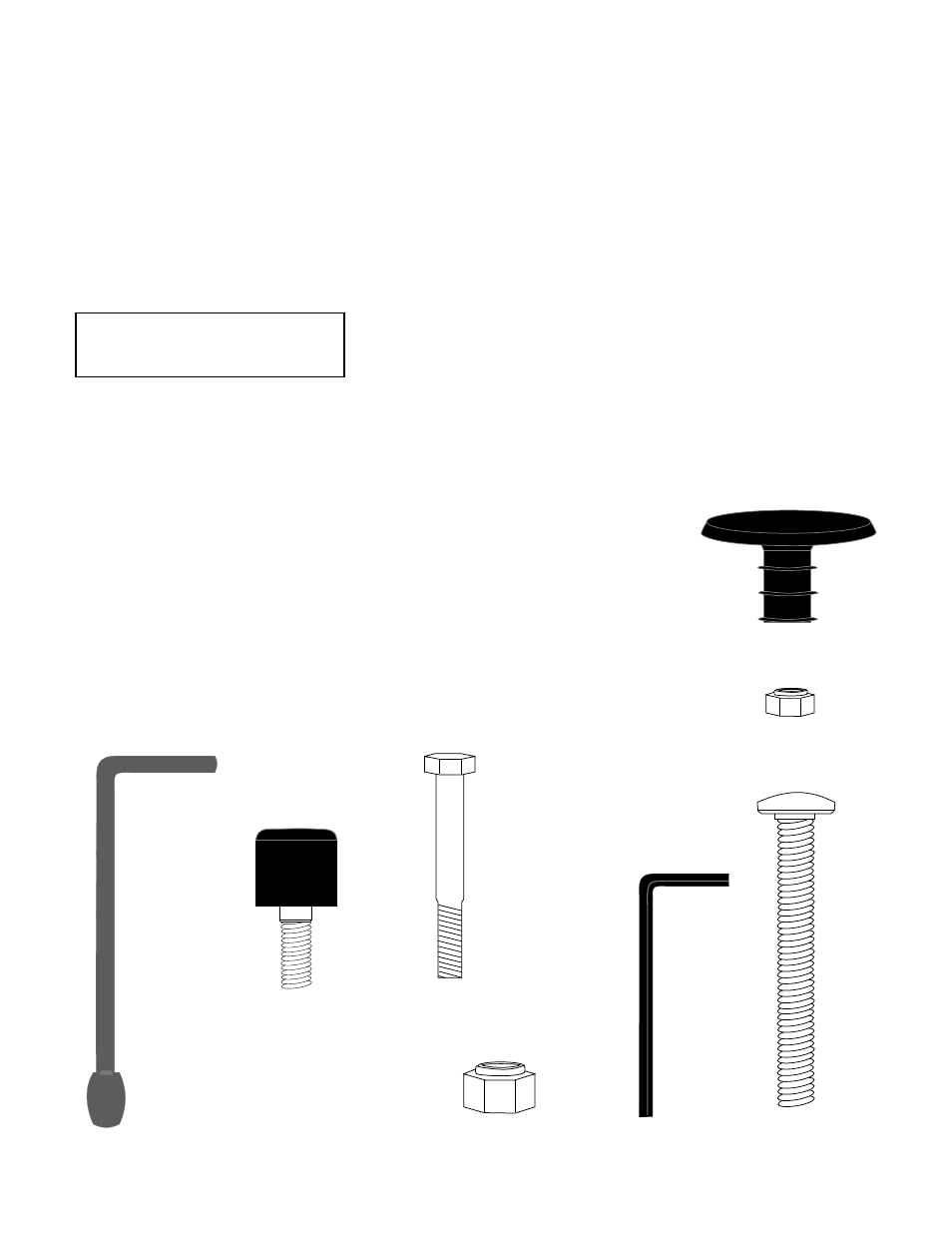 Leg extension attachment assembly instructions, Box contents | Bowflex XTL User Manual | Page 10 / 27