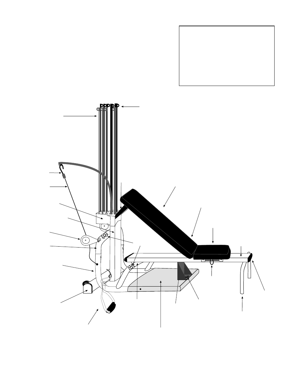 Bowflex power pro, Parts reference guide | Bowflex XTL User Manual | Page 4 / 27