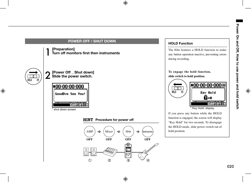 Zoom H4n User Manual | Page 21 / 156