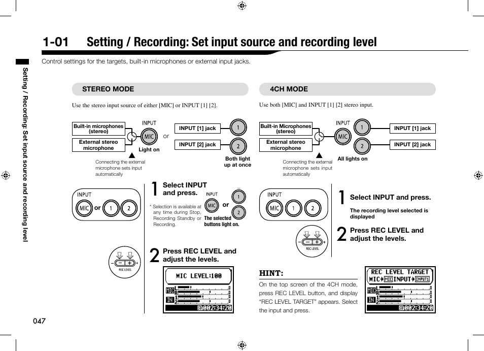 Zoom H4n User Manual | Page 48 / 156