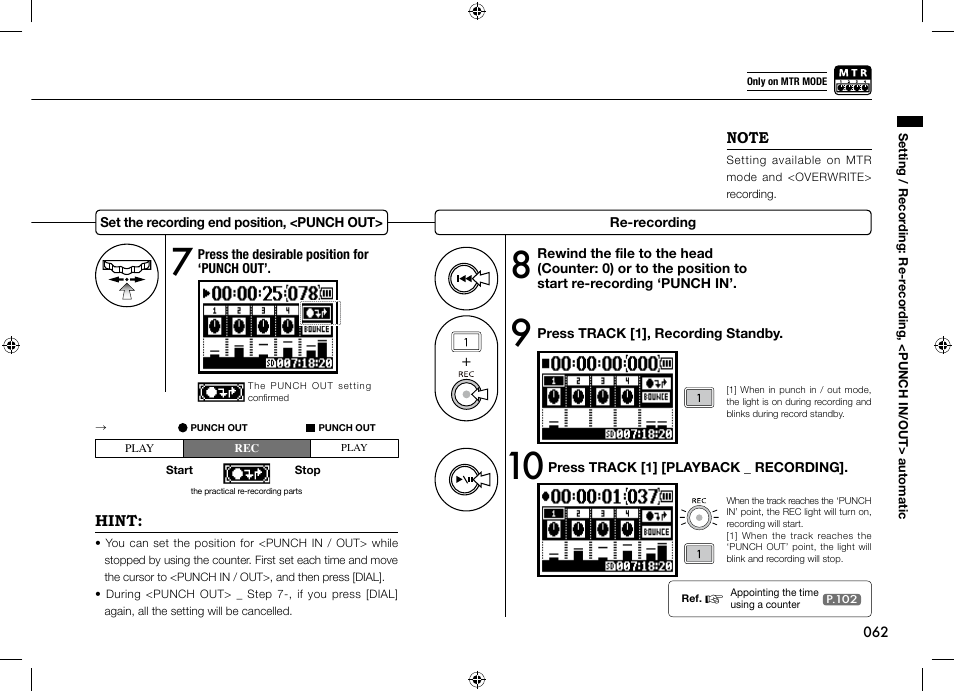 Zoom H4n User Manual | Page 63 / 156