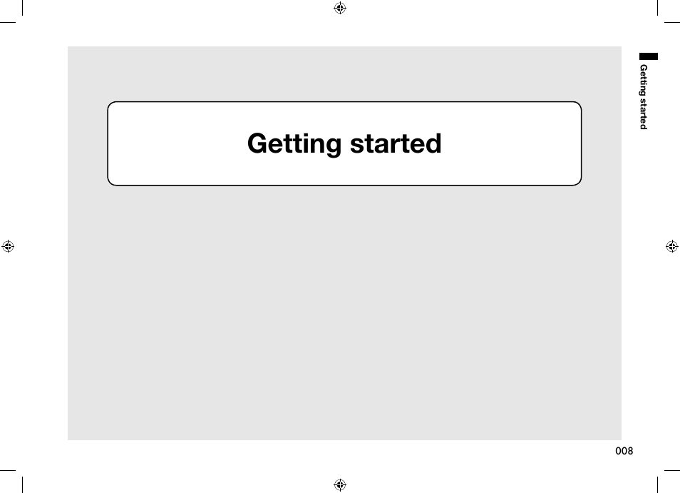 Getting started | Zoom H4n User Manual | Page 9 / 156