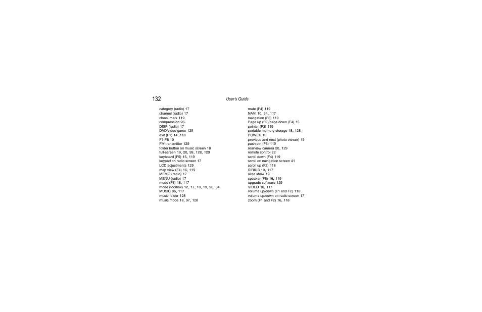 Clarion Navigation In-Car Entertainment User Manual | Page 132 / 147