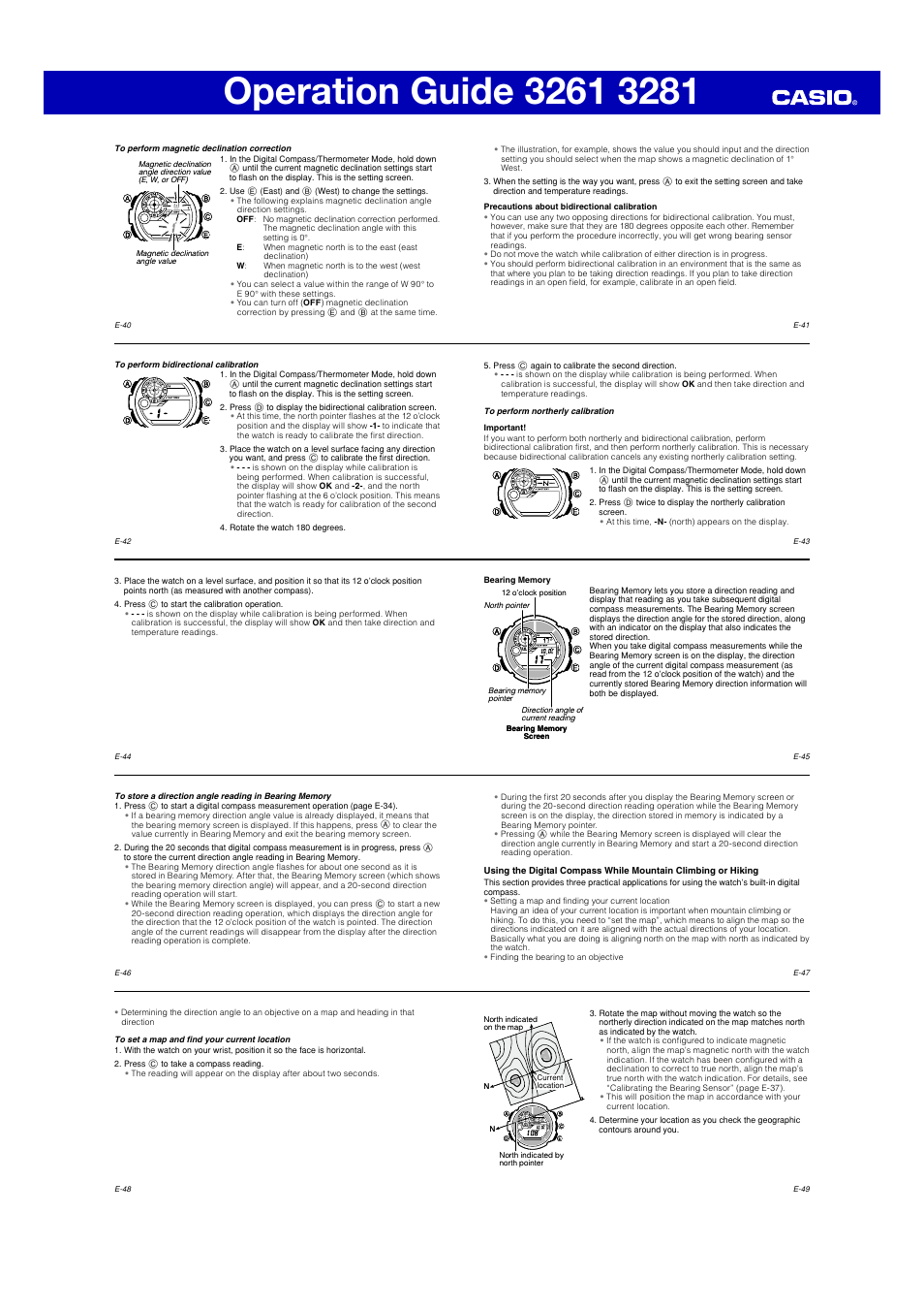 G-Shock G-9300 User Manual | Page 5 / 11