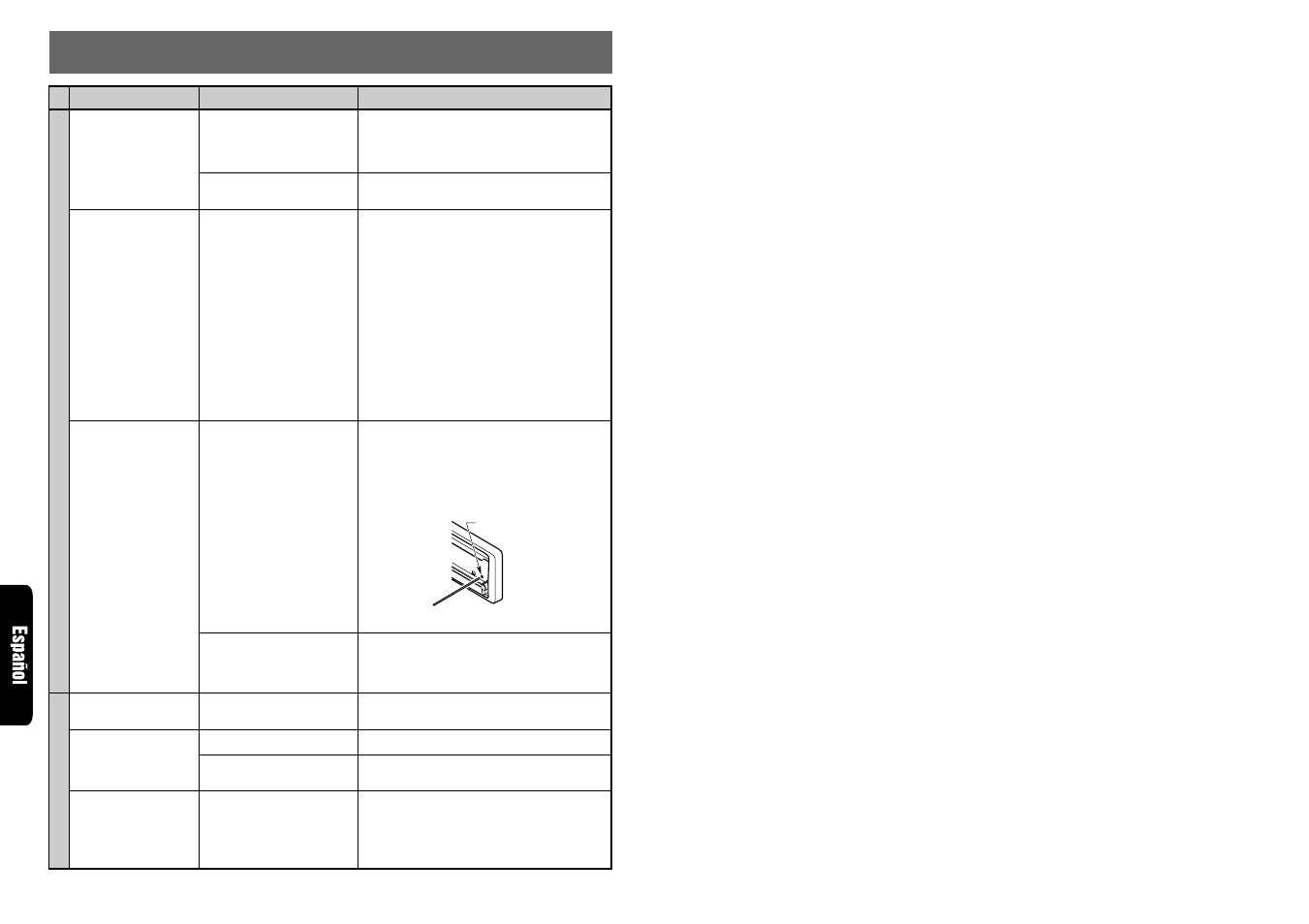 Solución de problemas | Clarion ] DXZ715 User Manual | Page 53 / 53