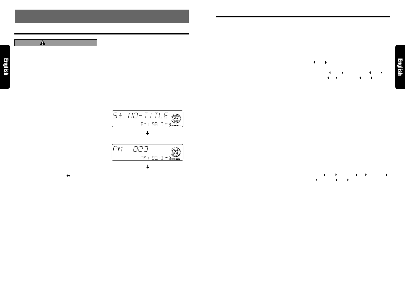 Operations, Basic operations, Caution | Clarion ] DXZ715 User Manual | Page 6 / 53