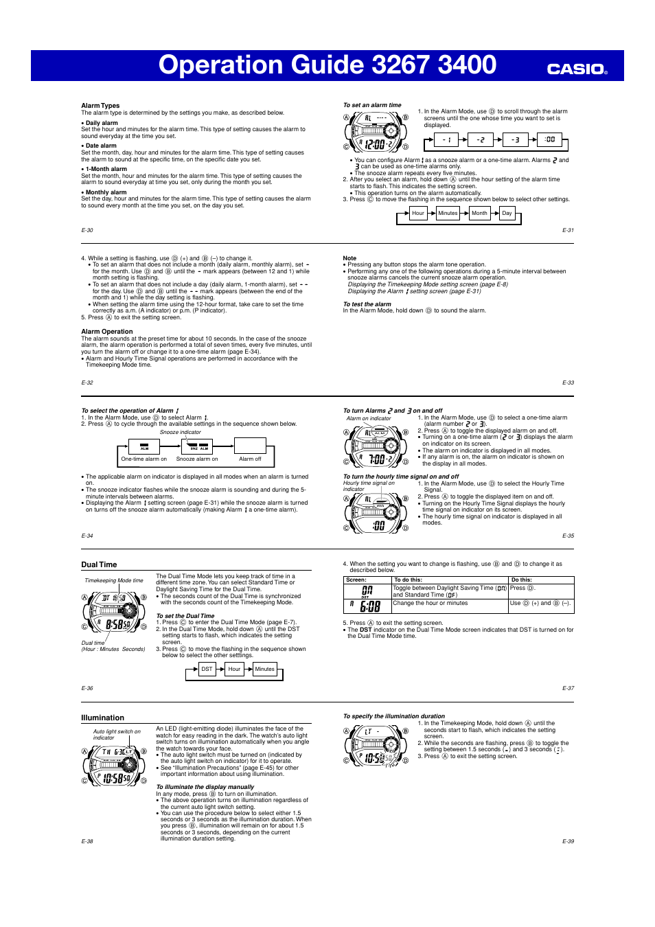 G-Shock GD-110 User Manual | Page 4 / 5