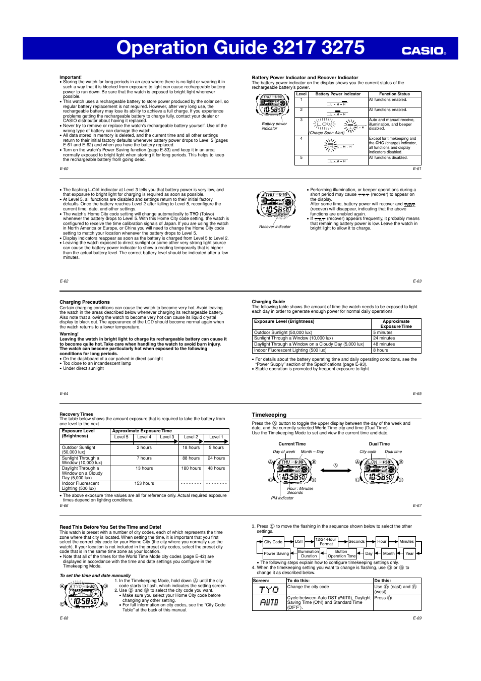 G-Shock GW-9110 User Manual | Page 7 / 10