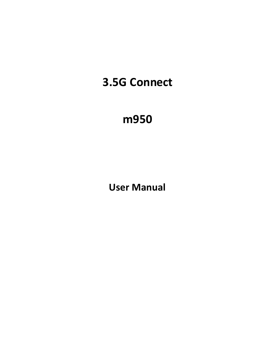 Verykool m950 User Manual | 29 pages