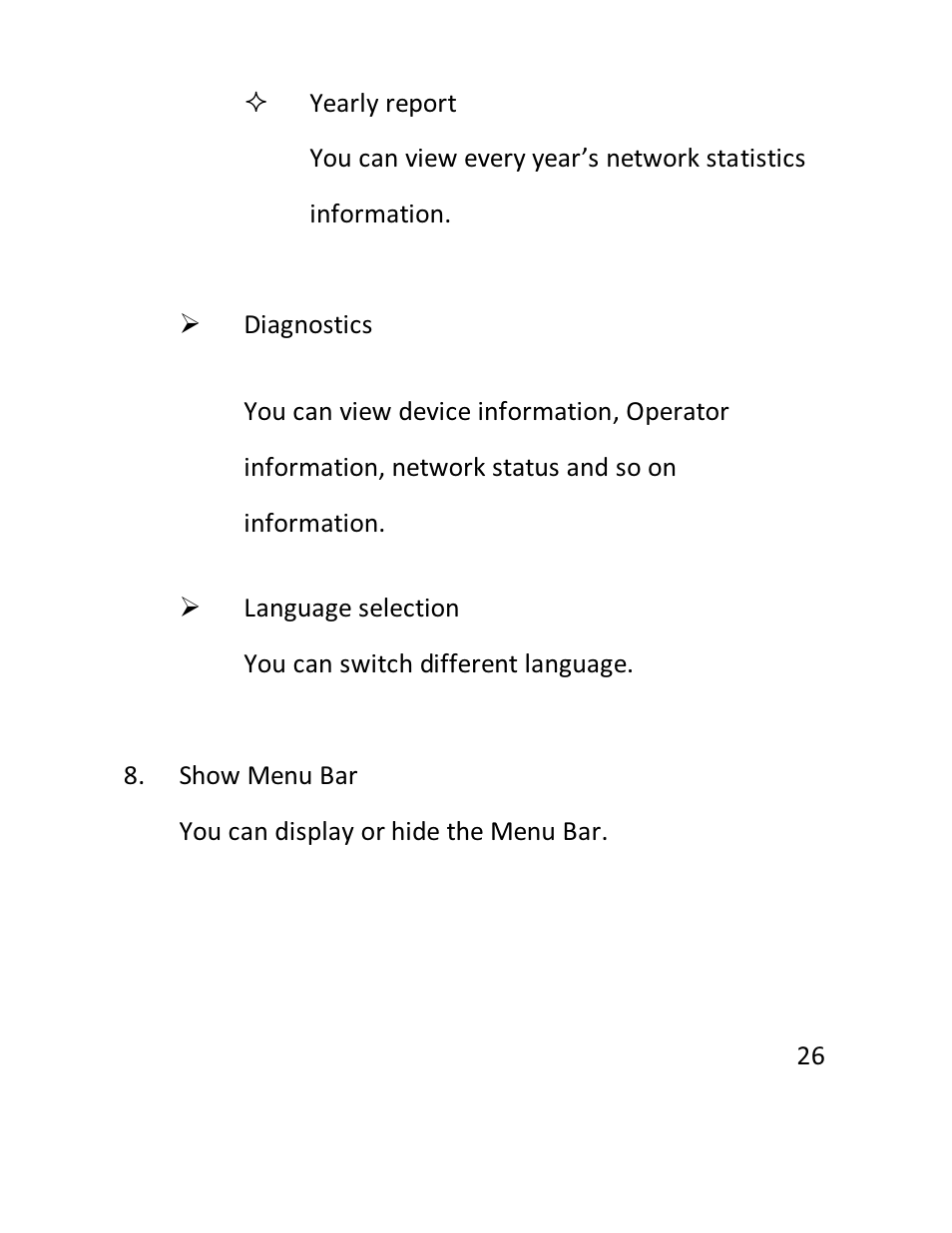 Verykool m950 User Manual | Page 27 / 29