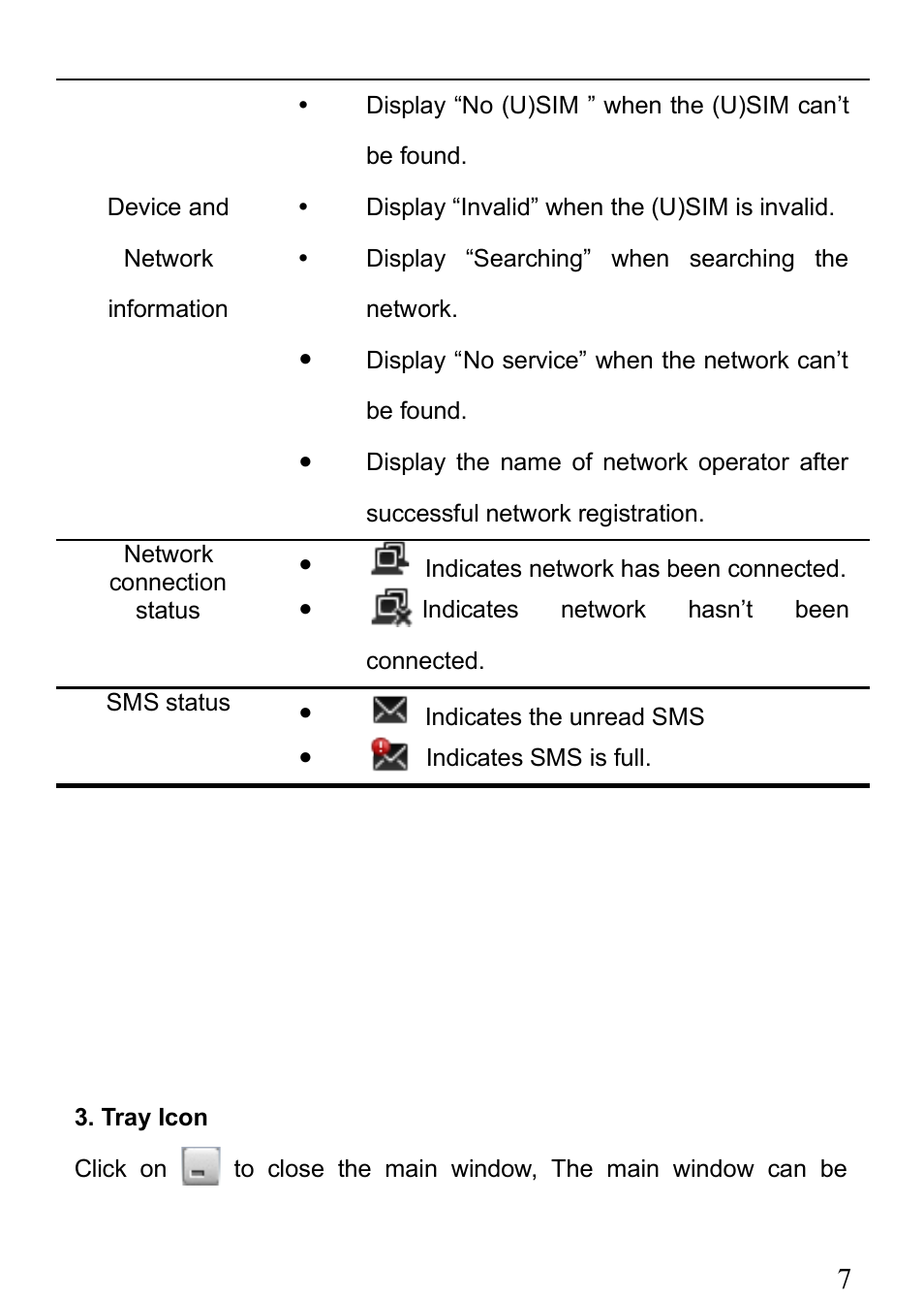 Verykool m1000 User Manual | Page 7 / 23