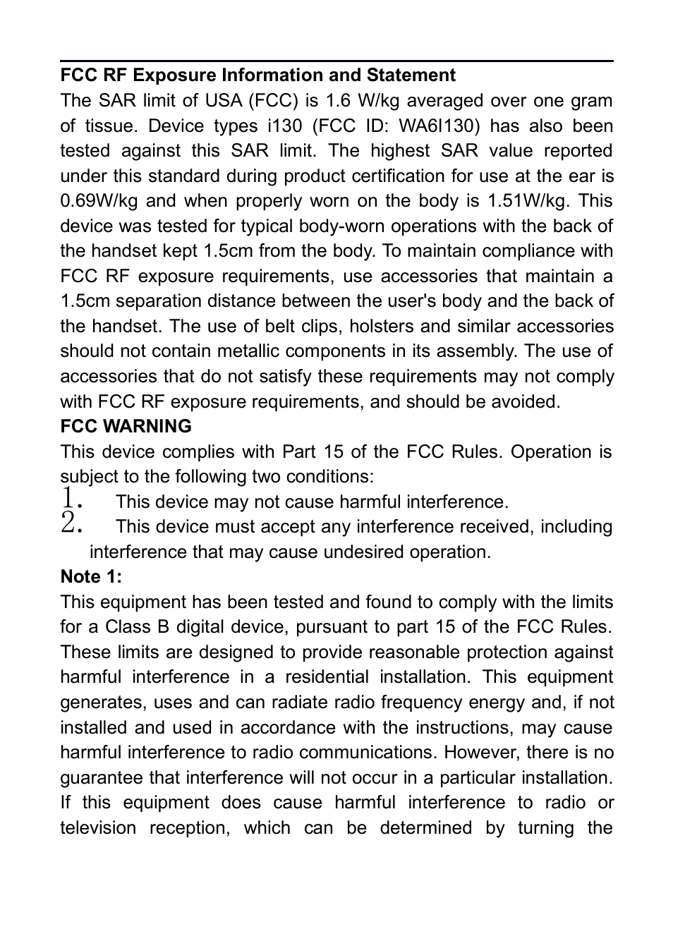 Verykool i130 User Manual | Page 20 / 21