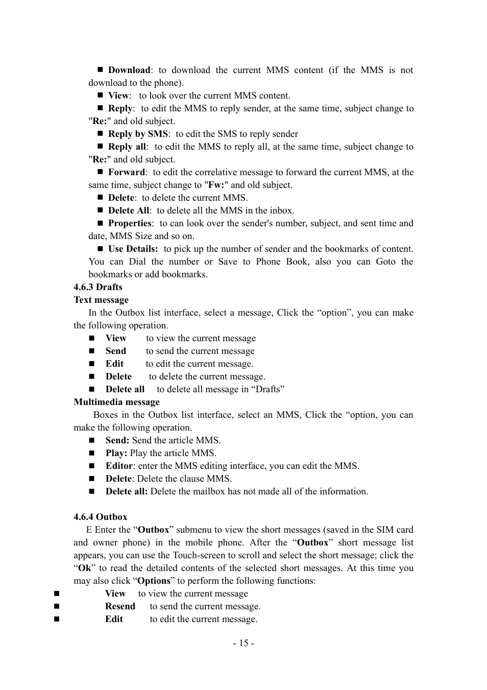 Verykool i277 User Manual | Page 15 / 26