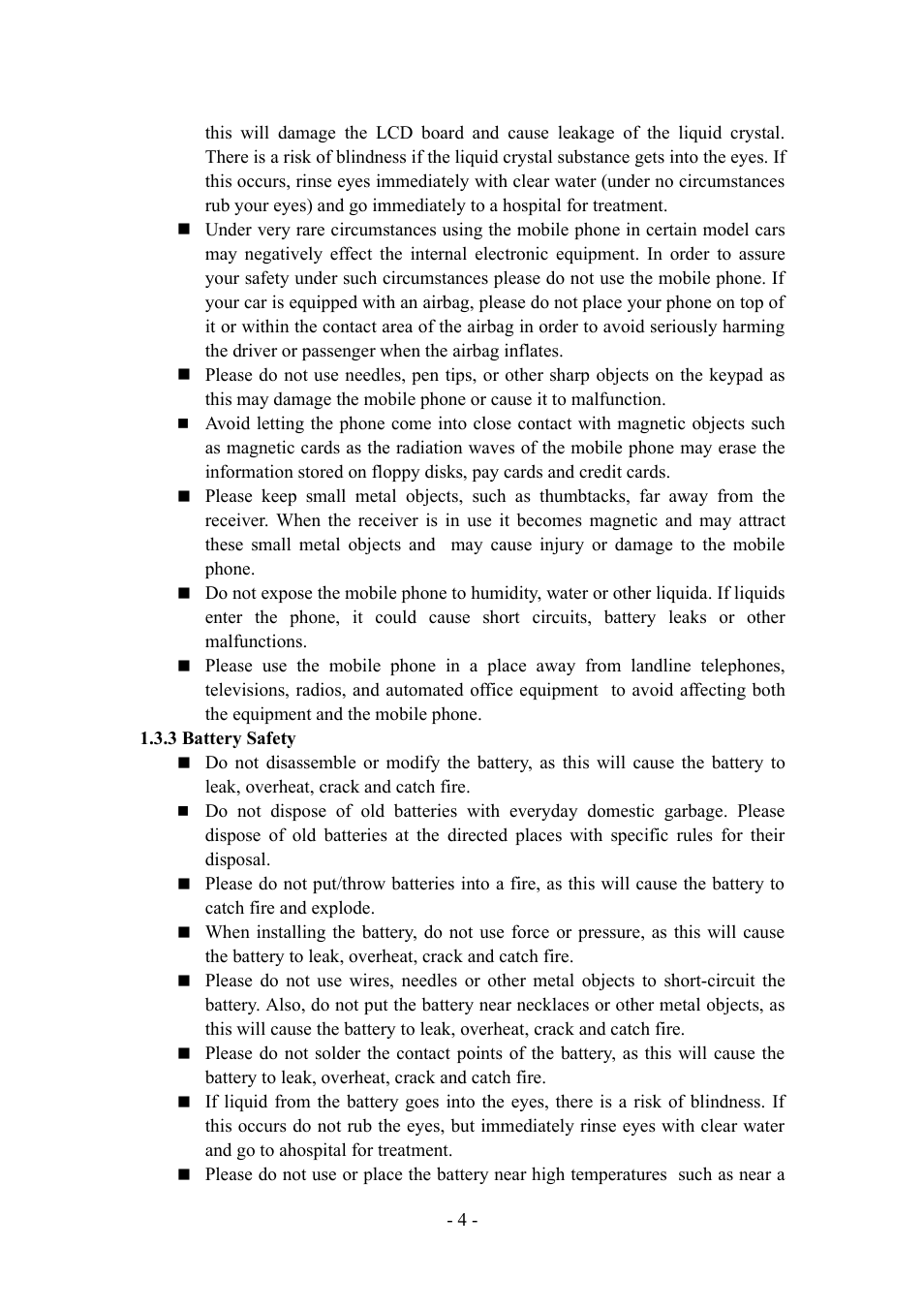 Verykool i277 User Manual | Page 4 / 26
