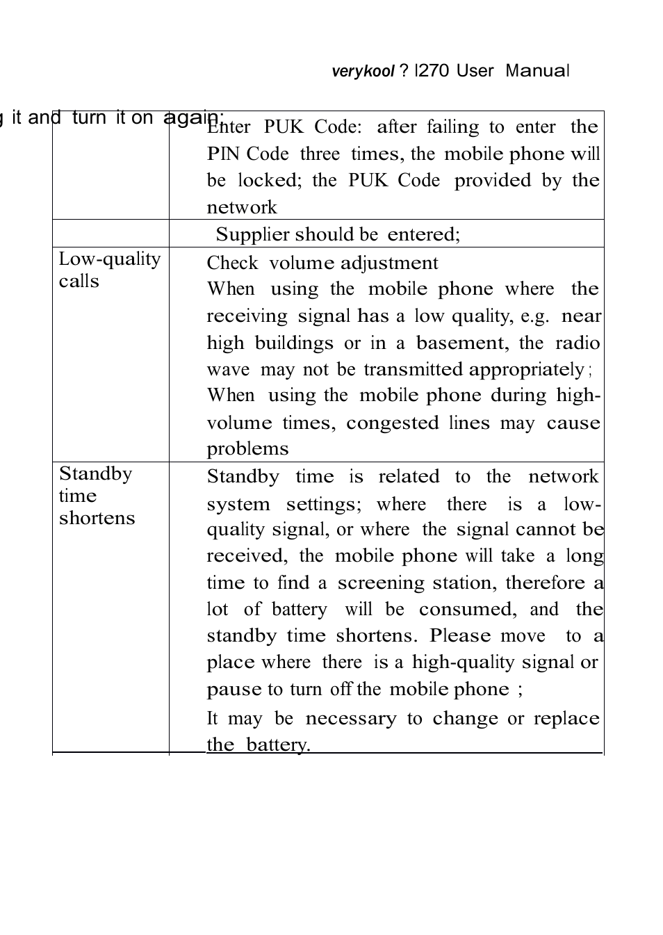 Verykool i270 User Manual | Page 52 / 67