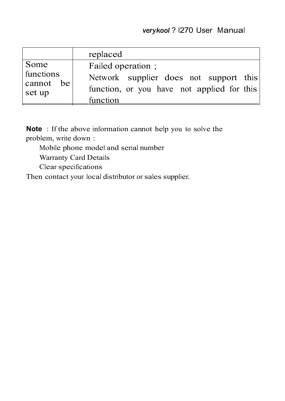 Verykool i270 User Manual | Page 54 / 67