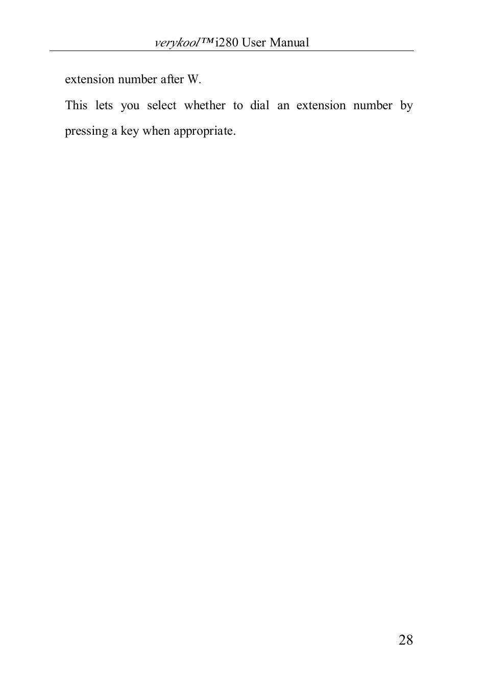 Verykool i280 User Manual | Page 28 / 91