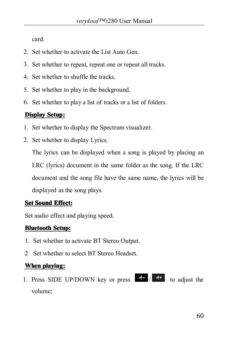 Verykool i280 User Manual | Page 60 / 91