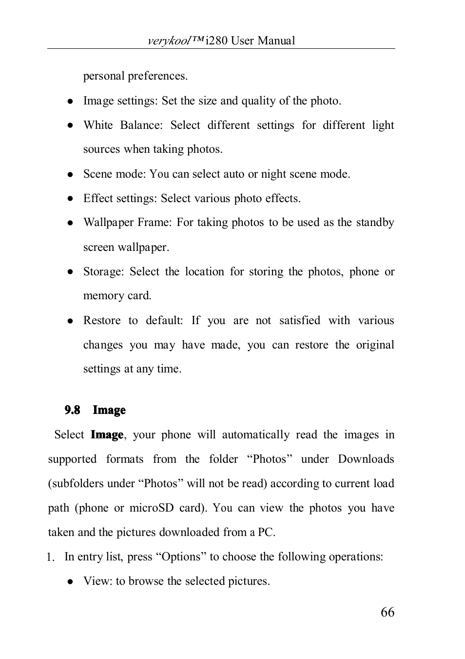 Image, 8 image | Verykool i280 User Manual | Page 66 / 91