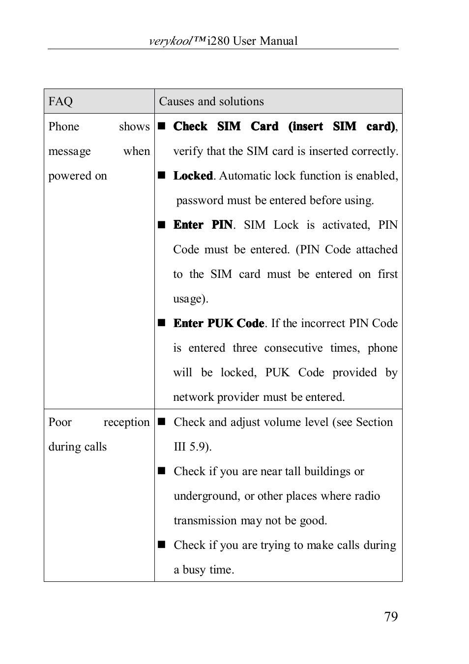 Verykool i280 User Manual | Page 79 / 91