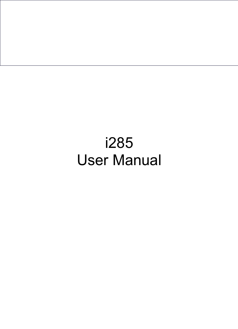 I285 | Verykool i285 User Manual | Page 2 / 46