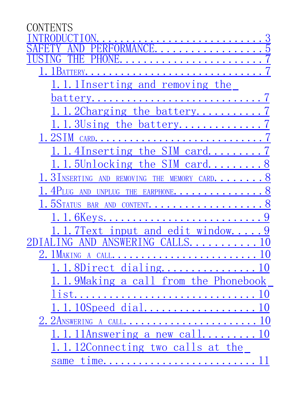 Verykool i285 User Manual | Page 5 / 46