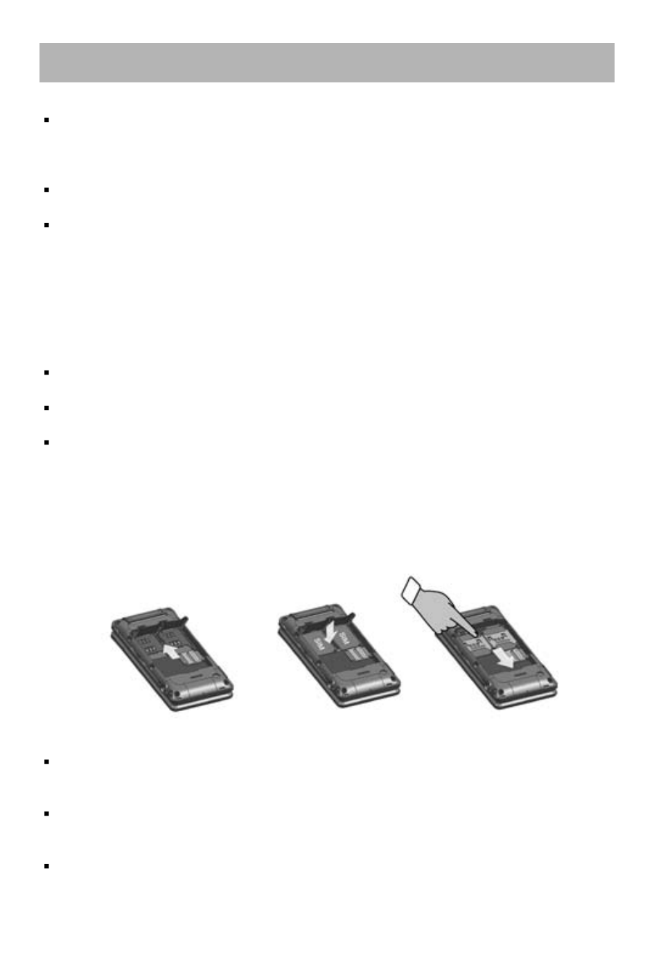 Getting started, First call, Mounting the sim card | Mounting | Verykool i310 User Manual | Page 12 / 27