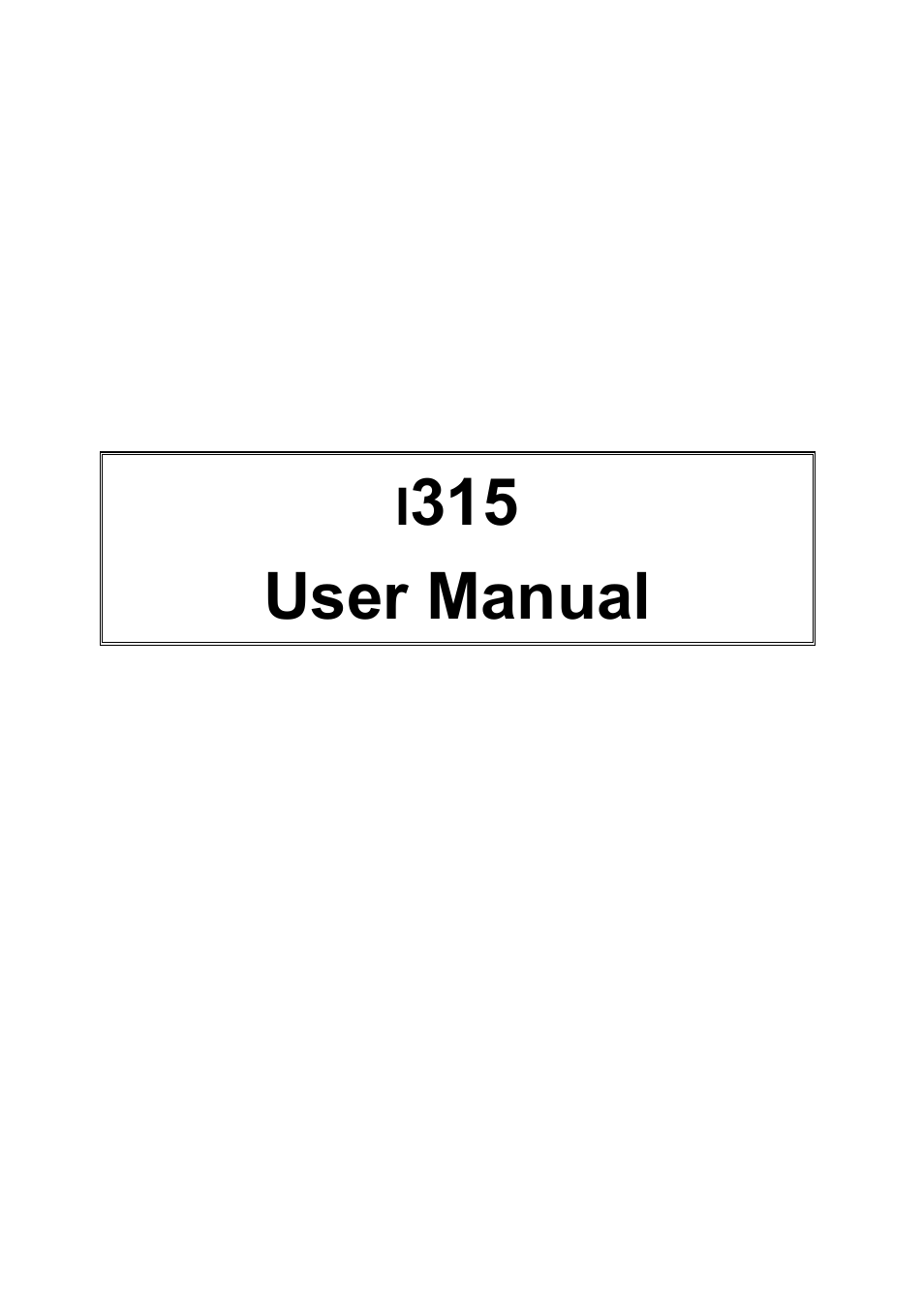Verykool i315 User Manual | 44 pages