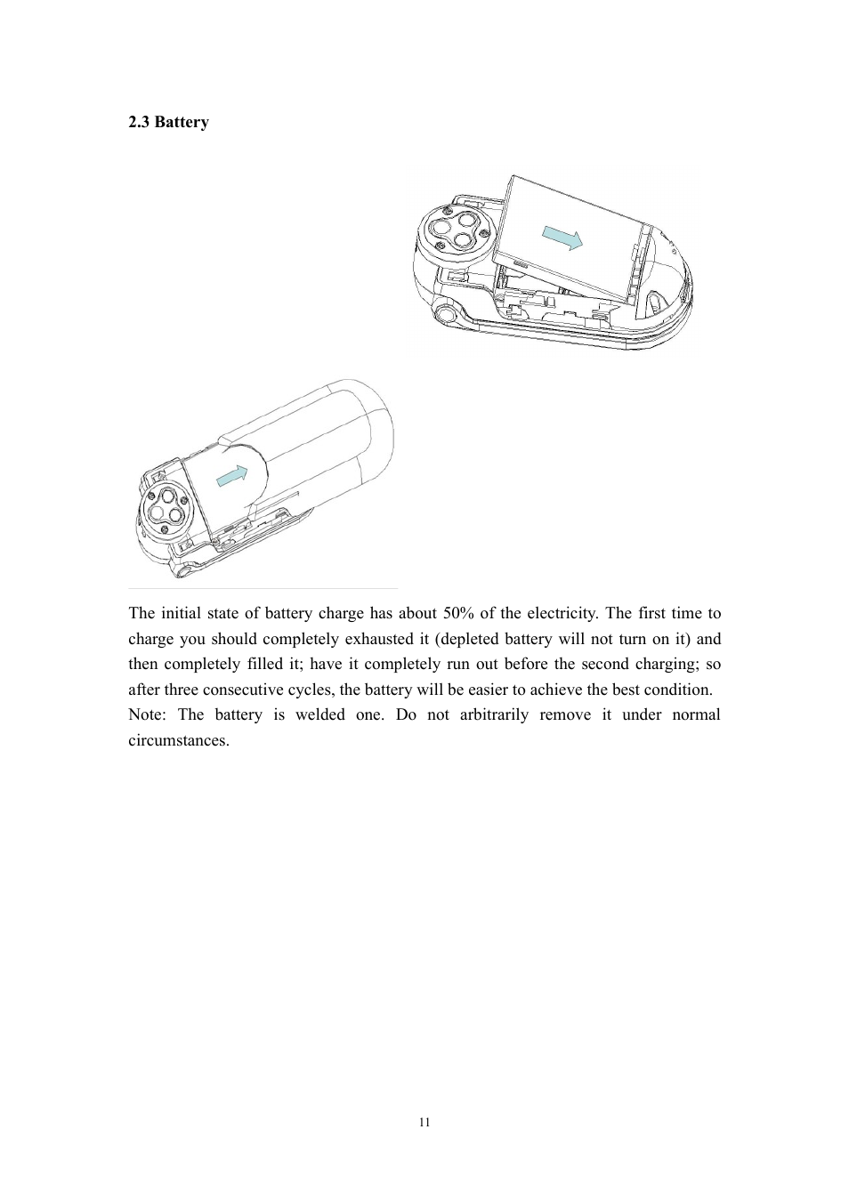 3 battery | Verykool i315N User Manual | Page 11 / 35