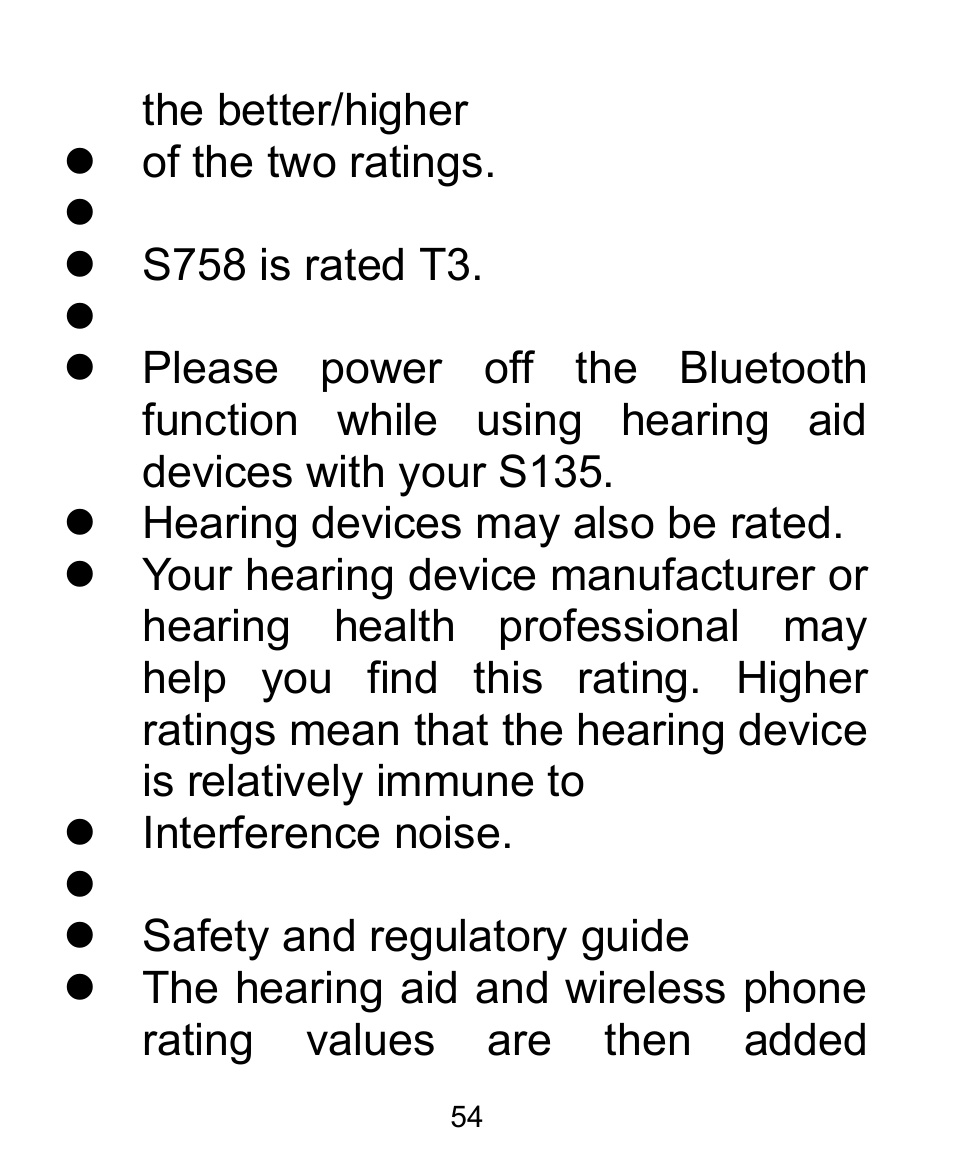 Verykool s758 User Manual | Page 54 / 57