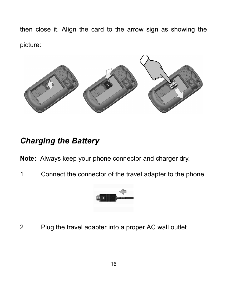 Charging the battery | Verykool i604 User Manual | Page 23 / 69