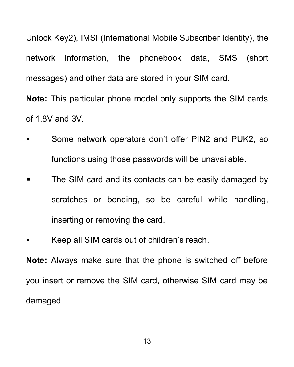 Verykool i605 User Manual | Page 20 / 73