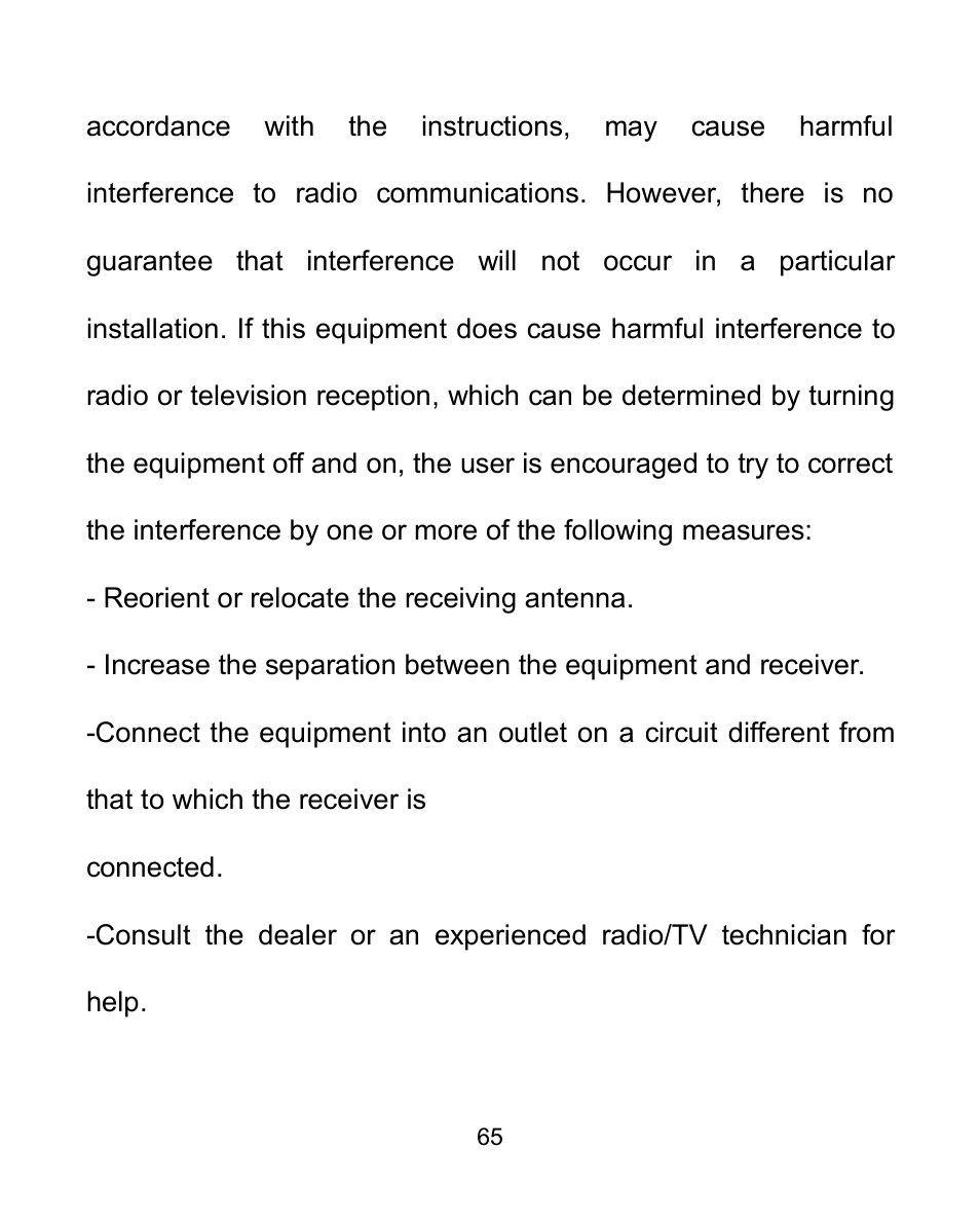 Verykool i605 User Manual | Page 72 / 73