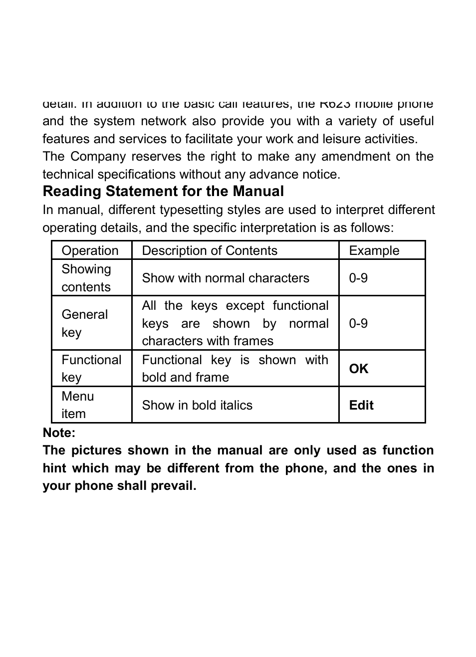 Verykool R623 User Manual | Page 2 / 24