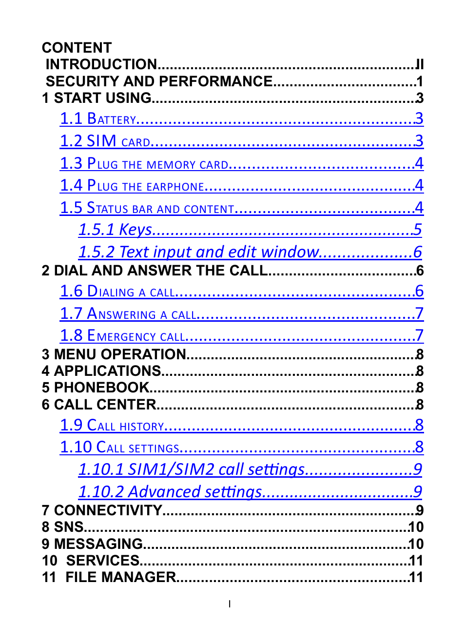 Verykool R623 User Manual | Page 3 / 24
