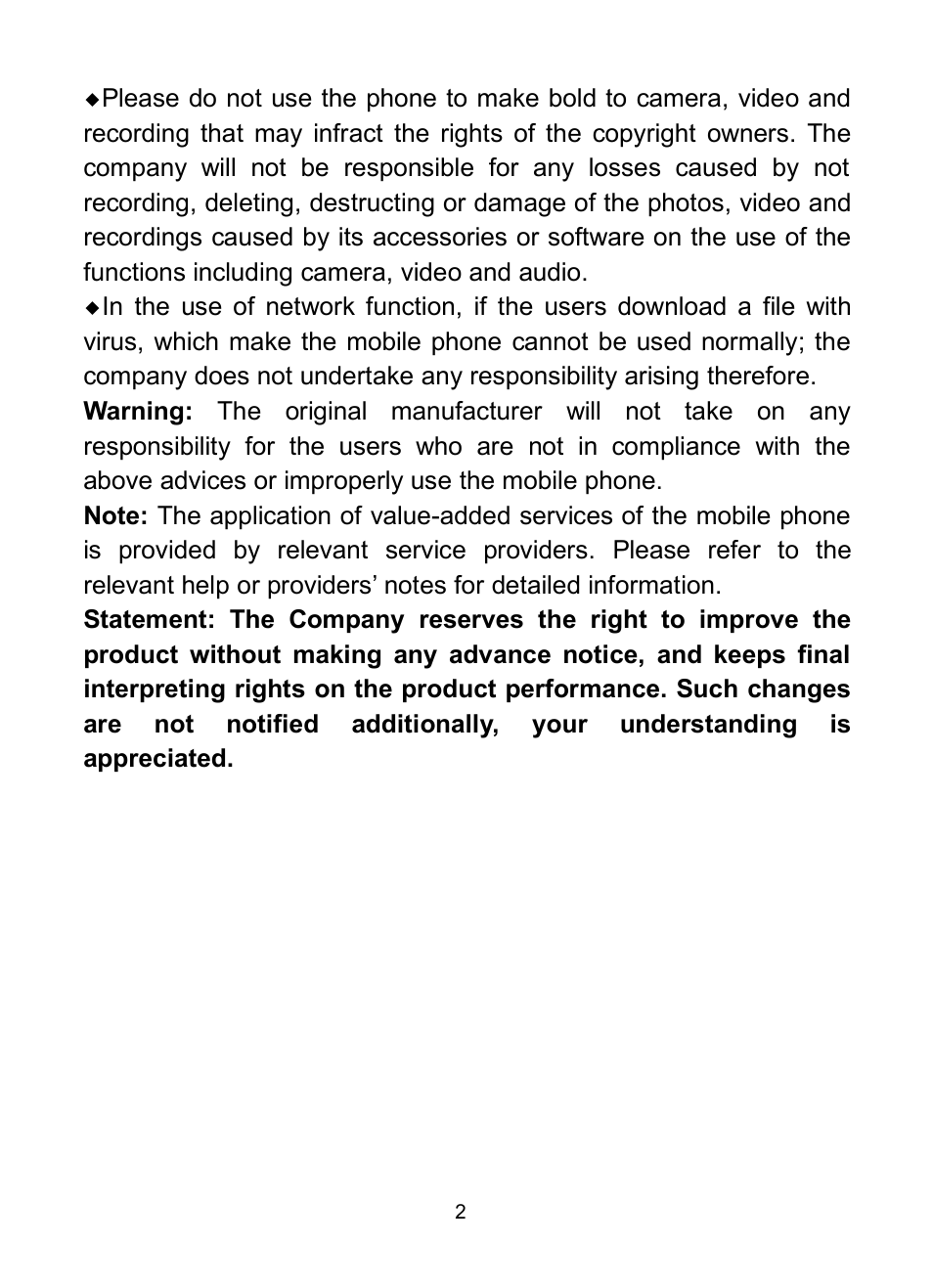 Verykool R623 User Manual | Page 6 / 24