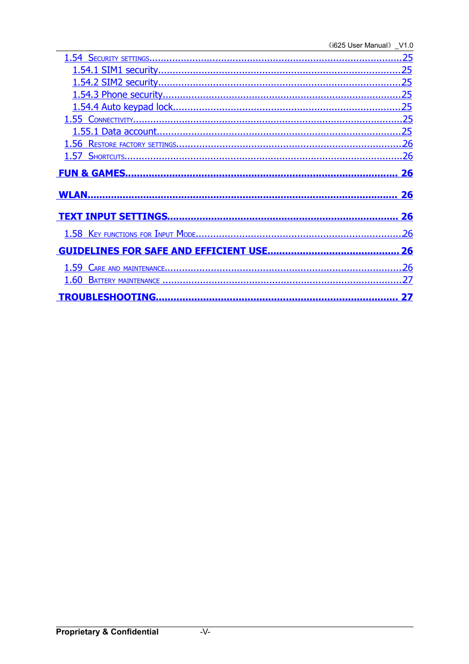 Verykool i625 User Manual | Page 5 / 35